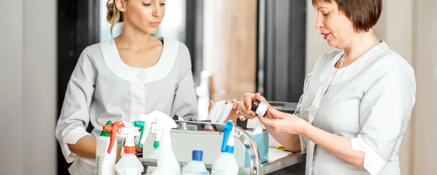 Prestation de nettoyage de cliniques et hopitaux par Purity