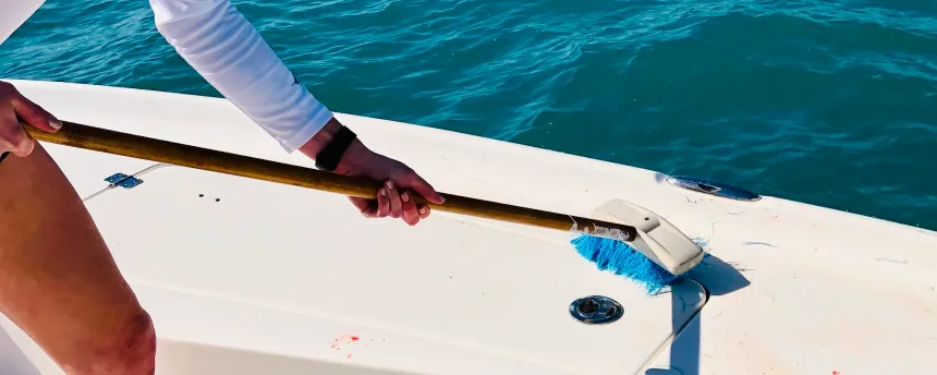 Prestation de nettoyage de bateaux et péniches par Purity