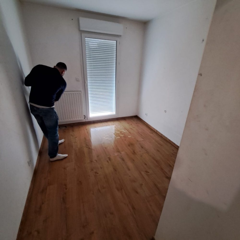 Photo 1 apres le nettoyage d'un logement squatté par purity
