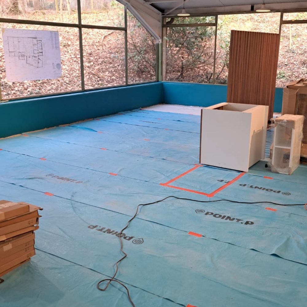 Photo 2 avant la remise en état complète du chantier du Zoo de Peaugres par Purity