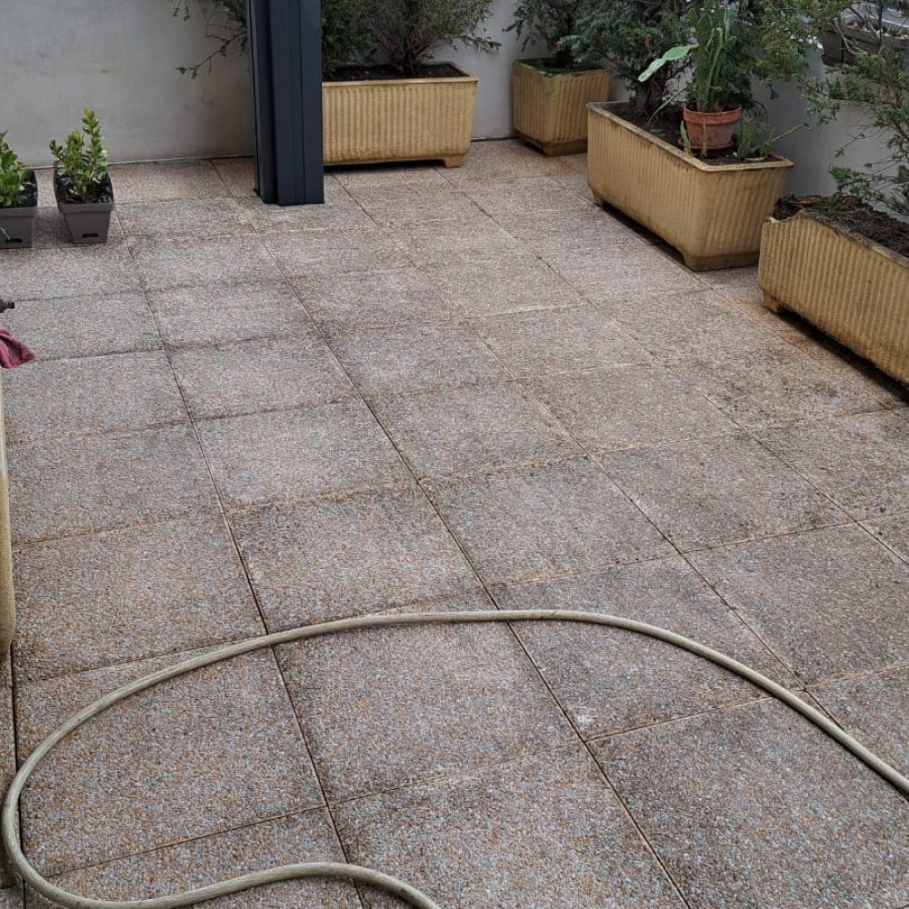 Photo 3 apres le nettoyage de la terrasse d'un particulier par Purity