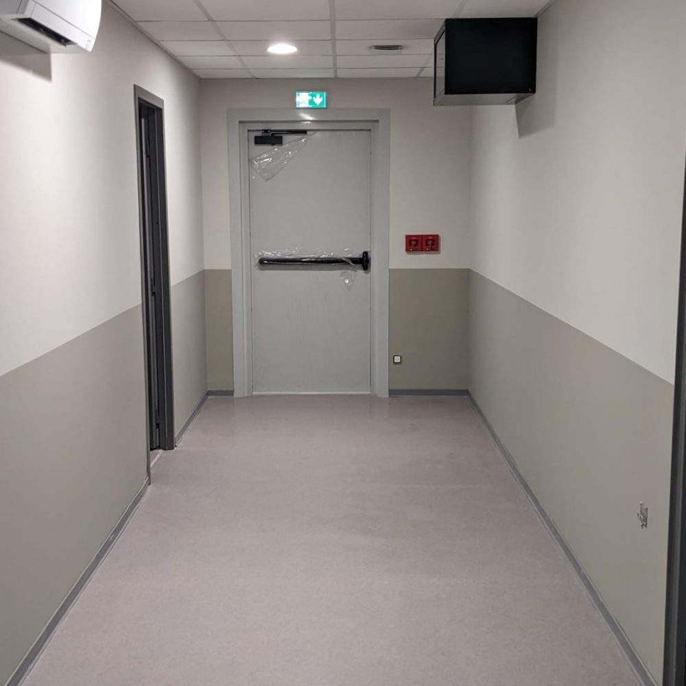 Photo 3 après le nettoyage du chantier d'un depot TCL par Purity