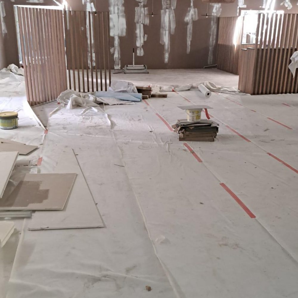 Photo 5 avant la remise en état complète du chantier du Zoo de Peaugres par Purity