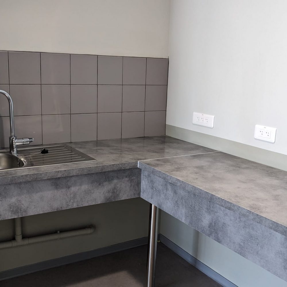 Photo 4 après le nettoyage du chantier d'un depot TCL par Purity