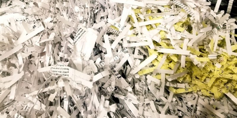 Prestation de destruction d'archives et documents confidentiels par Purity